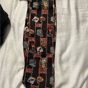 Coca Cola Blue Tie with Red Accents